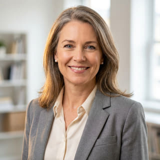 Sarah Coleman pełniąca funkcję dyrektora finansowego w Trzon Rendownia